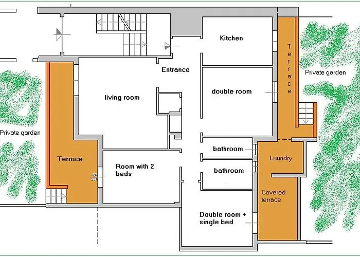 Dimora Luciano Peaceful Surrounded By A Beautiful Garden Apartman Firenze